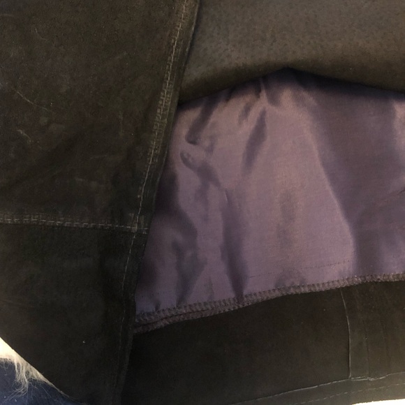 Vintage PRIMA DONNA Real Suede skirt - Picture 8 of 12